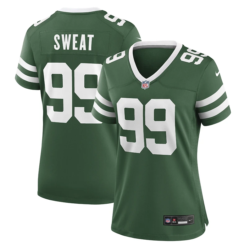 Women's Nike T'Vondre Sweat Legacy Green New York Jets Team Game Jersey