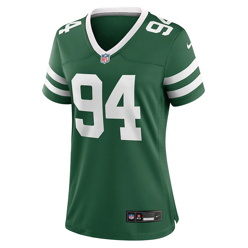Maillot Nike Tyler Baron Legacy Green pour femme des New York Jets