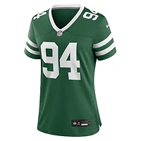 Maillot Nike Tyler Baron Legacy Green pour femme des New York Jets