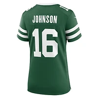 Maillot Nike Tyler Johnson Legacy Green pour femme des New York Jets