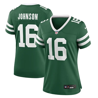Maillot Nike Tyler Johnson Legacy Green pour femme des New York Jets