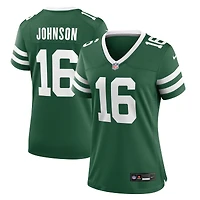 Maillot Nike Tyler Johnson Legacy Green pour femme des New York Jets