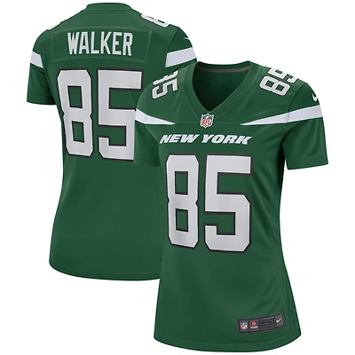 Maillot de joueur retraité Nike Wesley Walker des New York Jets pour femme, vert