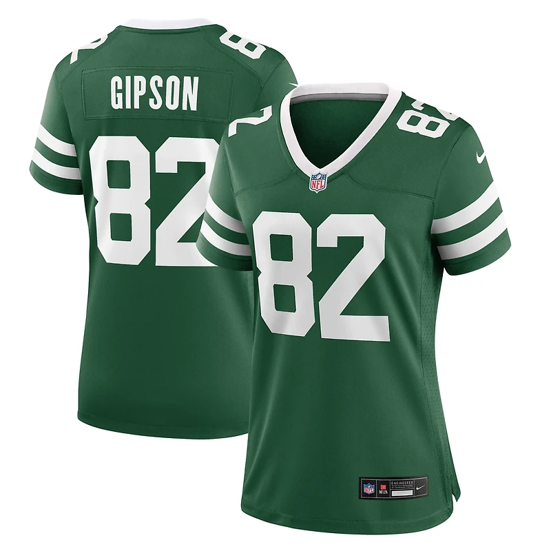 Maillot Nike Xavier Gipson Legacy Green pour femme des New York Jets