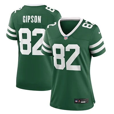 Maillot Nike Xavier Gipson Legacy Green pour femme des New York Jets
