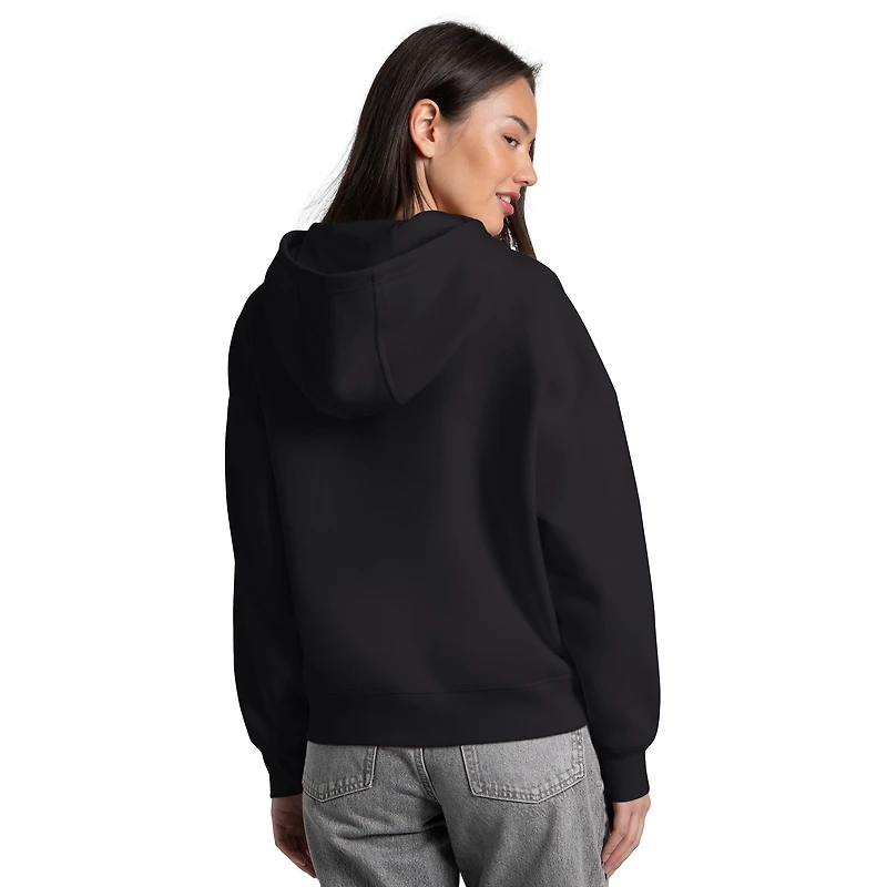 Sweat à capuche décontracté Starter noir pour femme