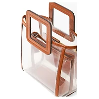 Mini sac Shirley transparent STAUD New York Jets pour femme
