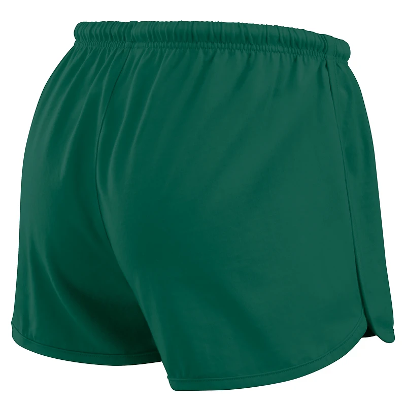 Ensemble de détente pour femme WEAR by Erin Andrews, t-shirt à manches longues et short en jersey rugby épais vert des New York Jets