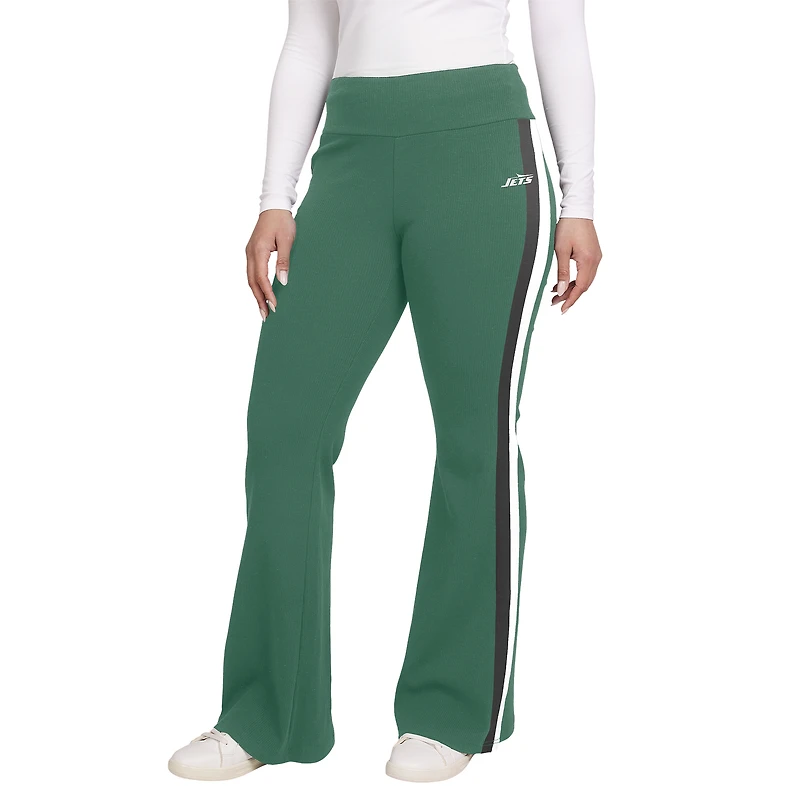 Pantalon de yoga tri-blend vert New York Jets pour femme WEAR by Erin Andrews