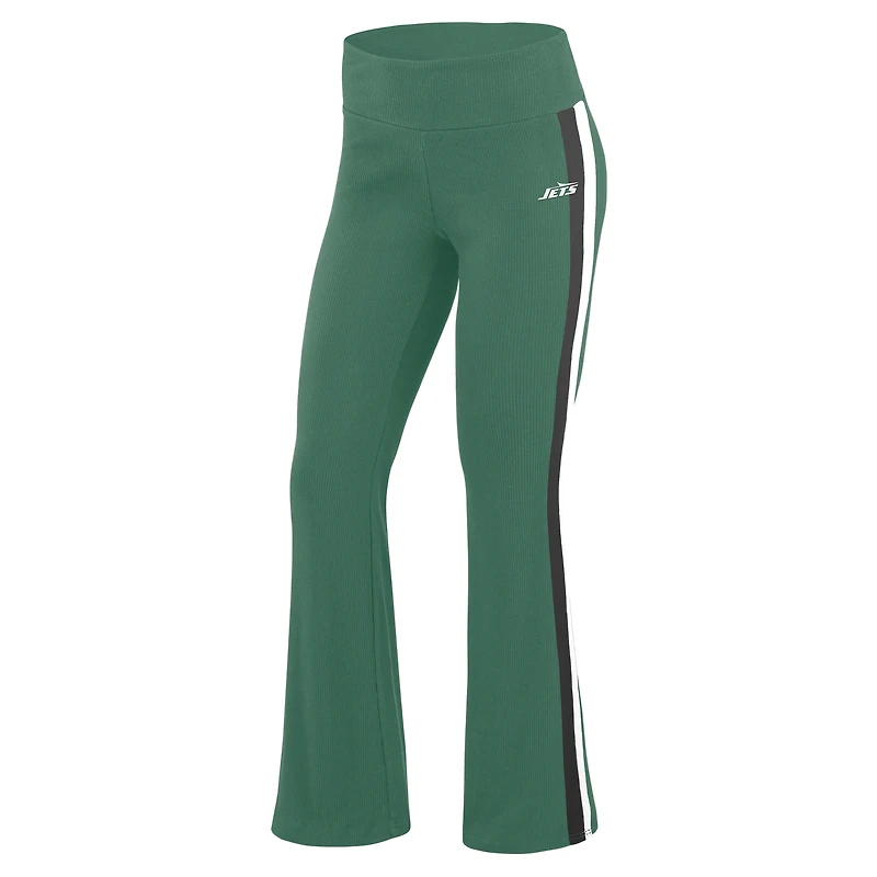 Pantalon de yoga vert New York Jets pour femme WEAR by Erin Andrews