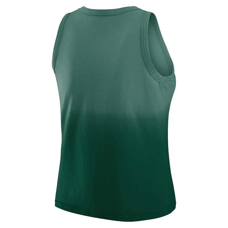 Débardeur vert ombré New York Jets WEAR by Erin Andrews x Gracie Hunt pour femme