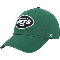 Casquette '47 Green New York Jets Logo Clean Up réglable pour jeune