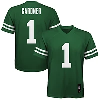 Maillot réplique vert Ahmad Sauce Gardner des Jets de New York pour jeunes