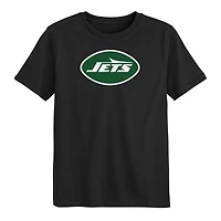 T-shirt noir pour jeunes avec logo principal des New York Jets