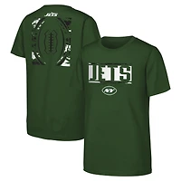 T-shirt vert pour jeunes New York Jets The Blitz