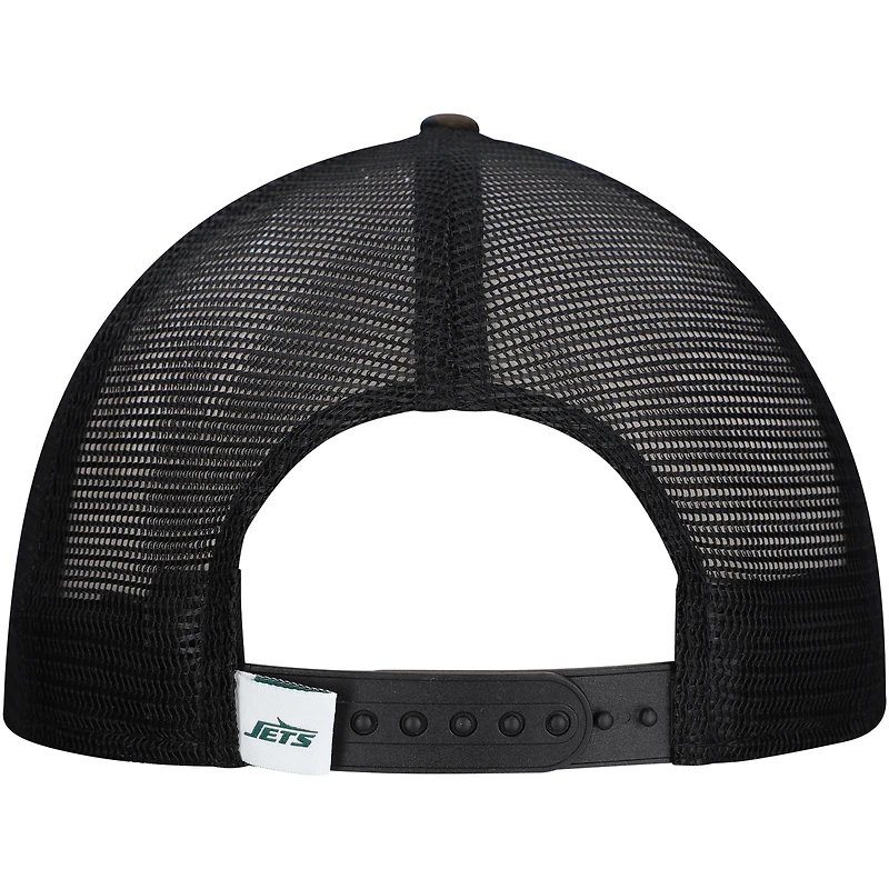 Youth New Era Camo New York Jets Main Trucker 9FIFTY Snapback Hat