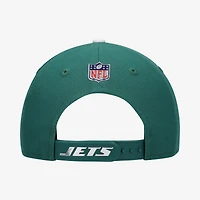 Youth New Era  Green/White New York Jets 2026 NFL Draft Pre-Curved 9FIFTY Snapback Hat