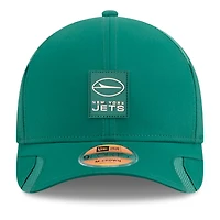 Youth New Era Green New York Jets 2025 Sideline  9FORTY Adjustable Hat