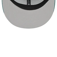 Youth New Era Green New York Jets  Main Trucker 9FIFTY Snapback Hat