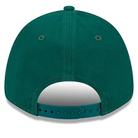 Casquette réglable verte New Era New York Jets Outline 9FORTY pour jeune