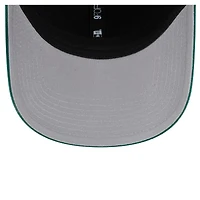 Casquette réglable verte New Era New York Jets Outline 9FORTY pour jeune
