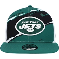 Casquette Snapback New Era New York Jets Tear 9FIFTY verte pour jeune