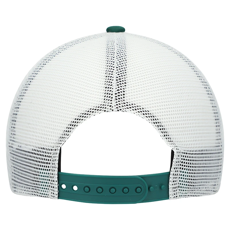 Youth New Era  White/Green New York Jets Streak 9FORTY A-Frame Adjustable Hat