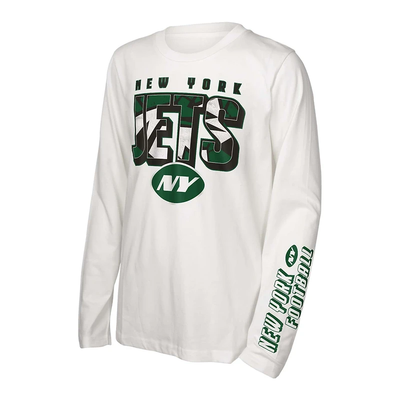 Ensemble de t-shirts the Mix pour jeunes des Jets New York
