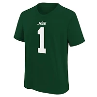 Youth Nike Ahmad Sauce Gardner Green New York Jets Player Name & Number T-Shirt