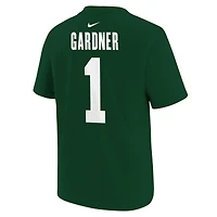 Youth Nike Ahmad Sauce Gardner Green New York Jets Player Name & Number T-Shirt