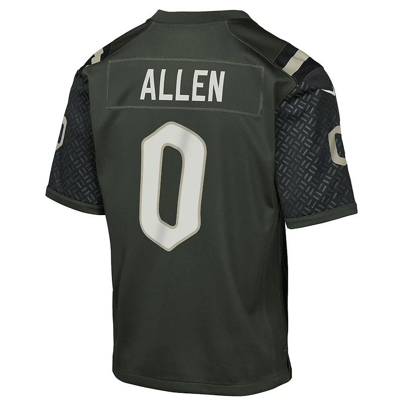 Maillot Nike Braelon Allen Gotham Green pour jeune, collection Rivalries 2025 des New York Jets