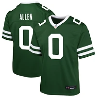 Maillot de match Nike Braelon Allen vert pour jeune des New York Jets