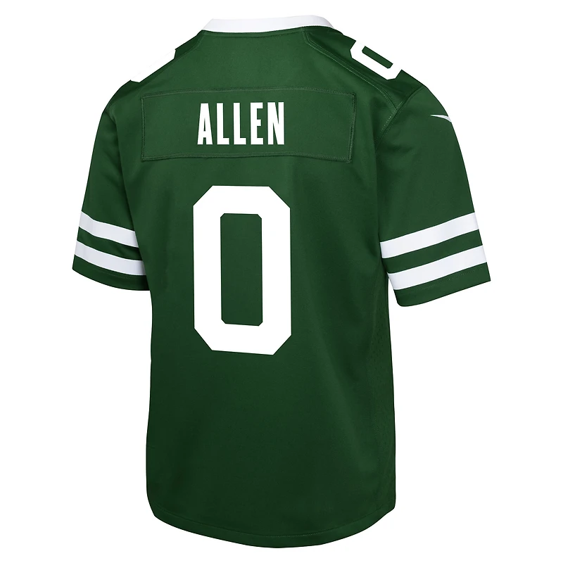 Youth Nike Braelon Allen Green New York Jets Team Game Jersey
