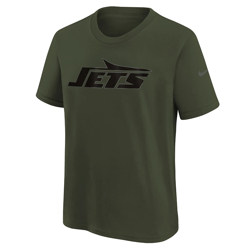 T-shirt Nike Gotham Green pour jeunes, collection Rivalités 2025 des New York Jets