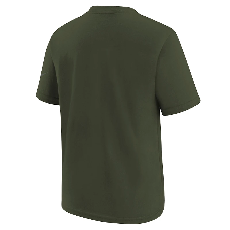 T-shirt Nike Gotham Green pour jeunes, collection Rivalités 2025 des New York Jets
