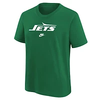 T-shirt Nike Rewind Essential vert pour jeunes New York Jets