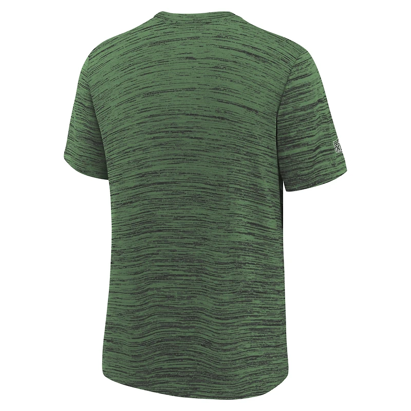 Youth Nike Green New York Jets Sideline Velocity Performance T-Shirt