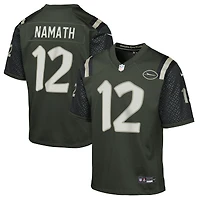 Youth Nike Joe Namath Gotham Green New York Jets 2025 Rivalries Collection Retired Player Game Jersey