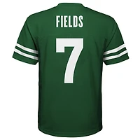Youth Nike Justin Fields Legacy Green New York Jets Replica Player Jersey