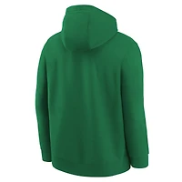 Sweat à capuche en polaire Nike Kelly Green New York Jets Rewind Club pour jeunes