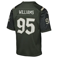 Maillot Nike Quinnen Williams Gotham Green pour jeune des New York Jets, collection Rivalries 2025