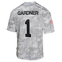 Maillot Nike Sauce Gardner Arctic Camo New York Jets 2024 Salute to Service Game pour jeunes