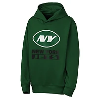 Youth Outerstuff  Green New York Jets Back to Basics Hoodie