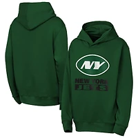 Youth Outerstuff  Green New York Jets Back to Basics Hoodie