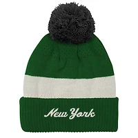 Youth Outerstuff  Green New York Jets Modern Fan Cuffed Knit Hat with Pom