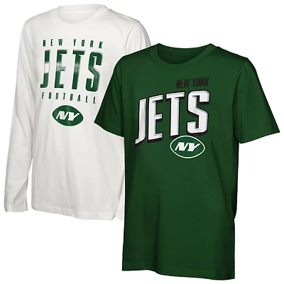 Youth Outerstuff New York Jets The Mix Combo T-Shirt Set