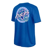 T-shirt phosphorescent bleu New Era York Knicks