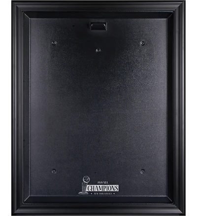 New York Knicks 2026 NBA Finals Champions Black Framed Finals Logo Jersey Display Case