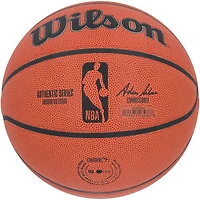 Ballon de basket-ball d'intérieur/extérieur Wilson Authentic Series autographié par Amar'e Stoudemire New York Knicks