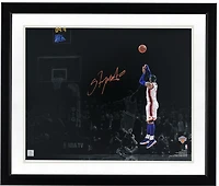 Carmelo Anthony New York Knicks Autographed 16" x 20" Game Winning Shot Vs. Chicago Bulls Spotlight Photograph
